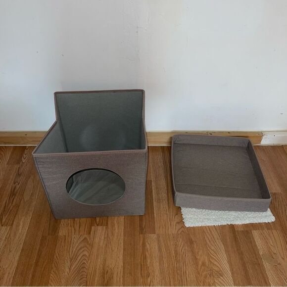 Kitty Cat Stackable & Portable Cube Bed - Picture 3 of 10